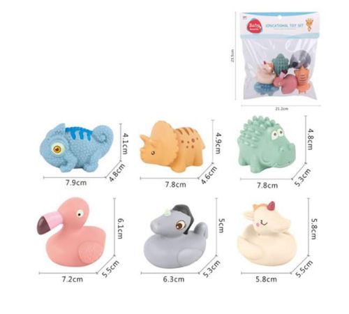 cumpără Jucărie de baie Optmarket МЛЕ1.250 Игрушки для купания 6шт în Chișinău 