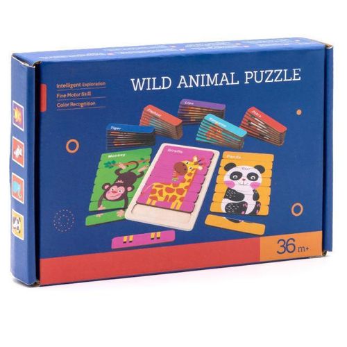 cumpără Puzzle misc 9037 Set puzzle betisoare Animale salbatice 158005 în Chișinău 