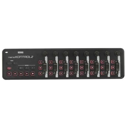 купить Аксессуар для музыкальных инструментов Korg Nanokontrol-2 BK USB keyboard controller в Кишинёве 