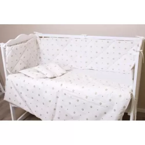 cumpără Lenjerie de pat pentru copii PernaMea Set lenjerie 8 piese Coronita Maro (PM.102145/1) în Chișinău 