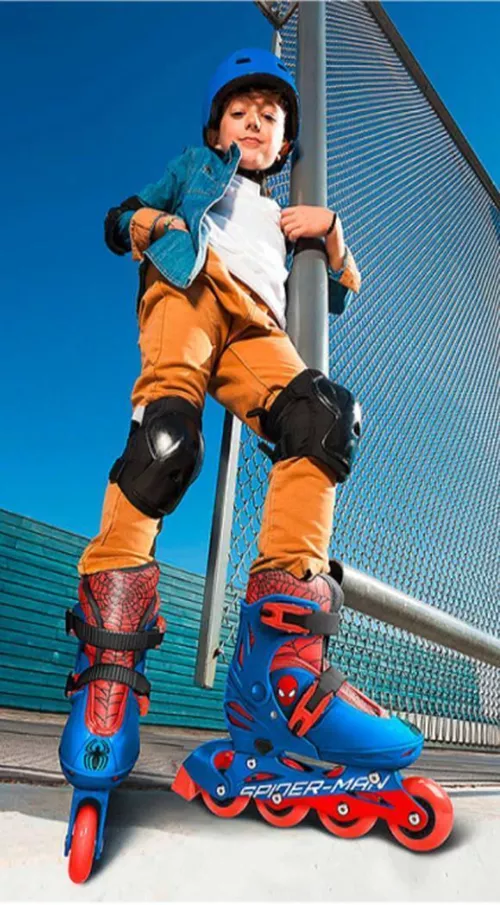 купить Роликовые коньки Stamp SM250301 cu 3 roti 2 in 1 Spider-Man marimea 27-30, 44138 в Кишинёве 
