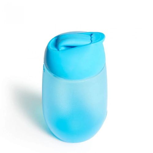 Бутылочка с трубочкой Munchkin Simple Clean, Синий (300 мл) 