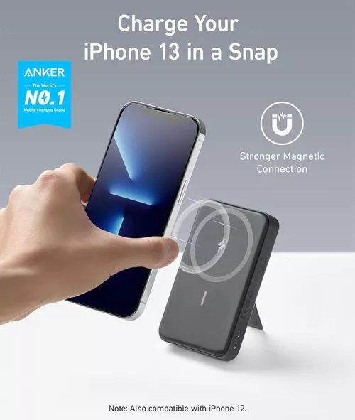 cumpără Acumulator extern USB (Powerbank) Anker 633 MagGo, negru în Chișinău 