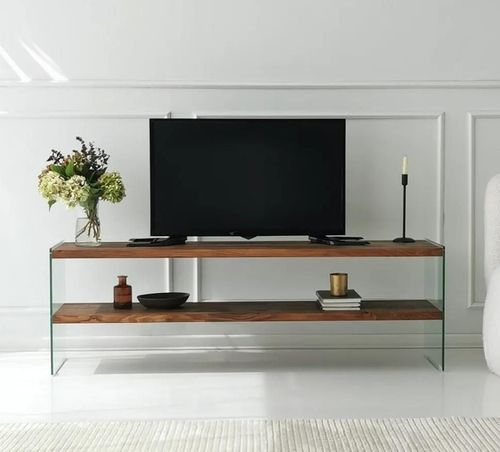 cumpără Comodă TV Trendy Aqua, Natural în Chișinău 