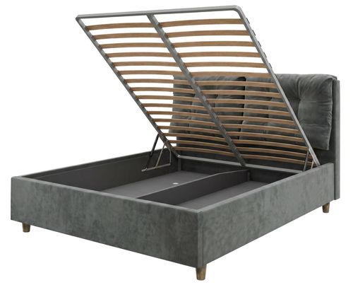 cumpără Pat Relaxe Home 024380 Talin (160x200), London 15, Grey în Chișinău 