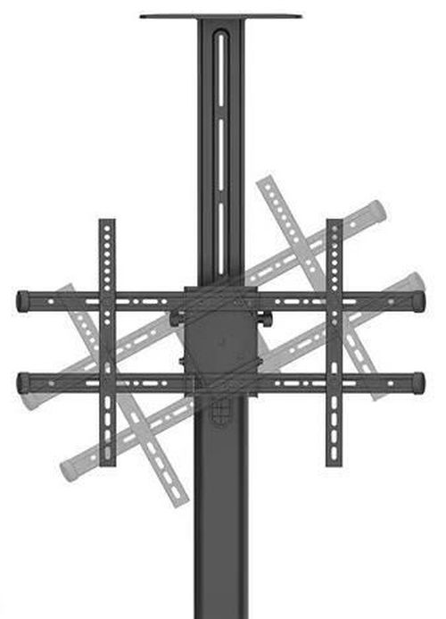 cumpără Suport TV de perete miscellaneous PLASMA-M1900E Neomounts, 37-70" Mobile, max.50kg, Black în Chișinău 