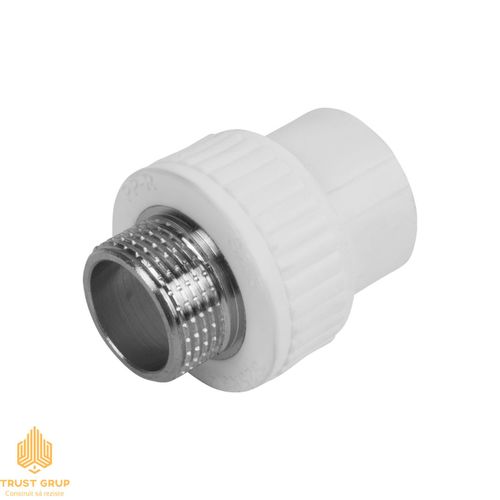 Муфта переходная П 20x3/4" белый ППР (10) 
