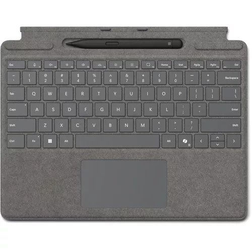 купить Клавиатура Microsoft Surface Pro 10/11 Keyboard inkl. Pen2 + Copilot Taste Platin в Кишинёве 