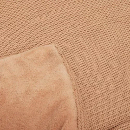 купить Коврик игровой Jollein 017-513-66072 Covoras de joaca Basic Knit Biscuit, 80x100 cm в Кишинёве 