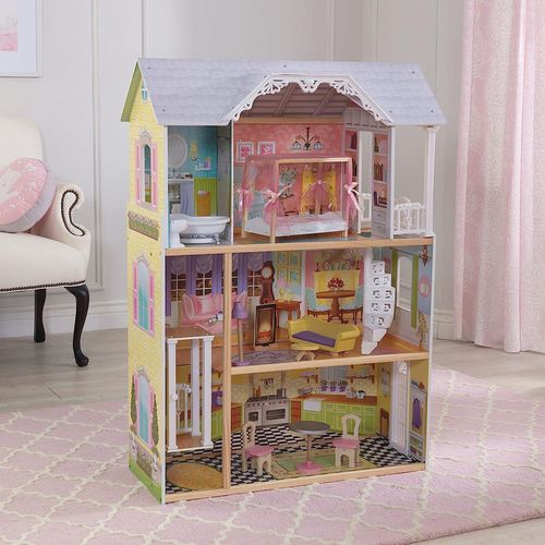 купить Домик для кукол KinderKraft 65869-MSN Kaylee Dollhouse в Кишинёве 