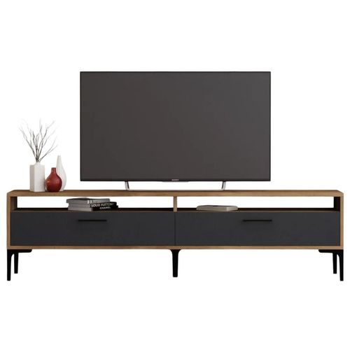 купить Тумба напольная для TV Trendy Istanbul 2, Antracit de nuc в Кишинёве 