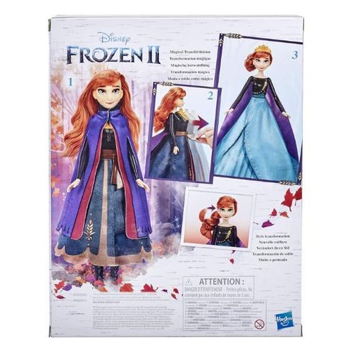 купить Кукла Disney E9419 Frozen Anna: Transformarea Reginei в Кишинёве 
