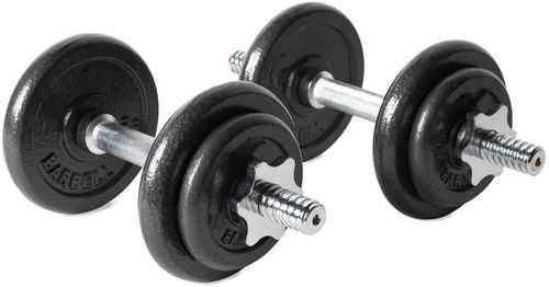 cumpără Ganteră PX Sport 10243 Set gantera reglabila 20kg, Black Painted Dumbbell, WS-108 în Chișinău 