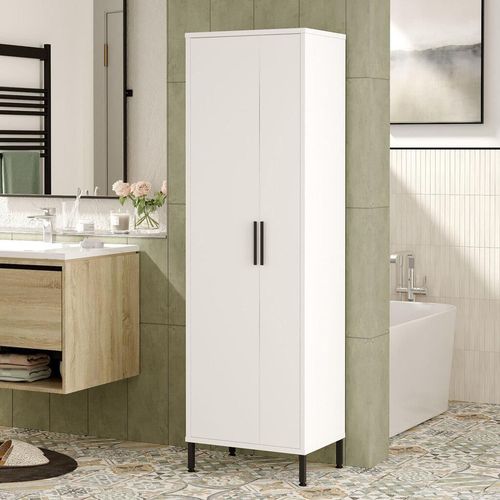 купить Шкаф-пенал Trendy DY1-W 50x165x35cm, multifunctionala (GTR006713) в Кишинёве 