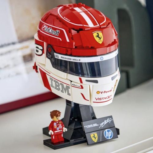 купить Конструктор Lego 43014 Editions. Casca Scuderia Ferrari HP a lui Charles Leclerc в Кишинёве 