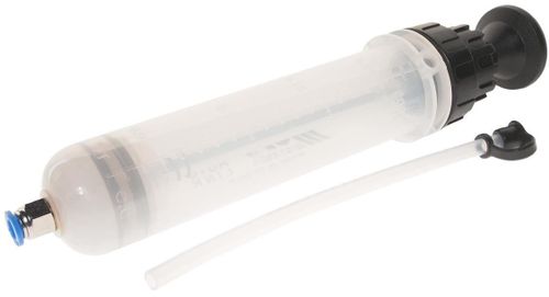 купить Насос для ГСМ JTC JTC-5533 Шприц плунжерный для тормозной жидкости, антифриза 200 мл. (полипропилен) в Кишинёве 