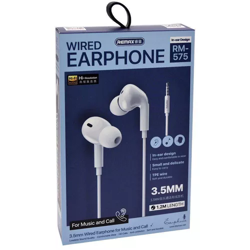 cumpără Căști cu fir Remax RM-575 White în Chișinău 