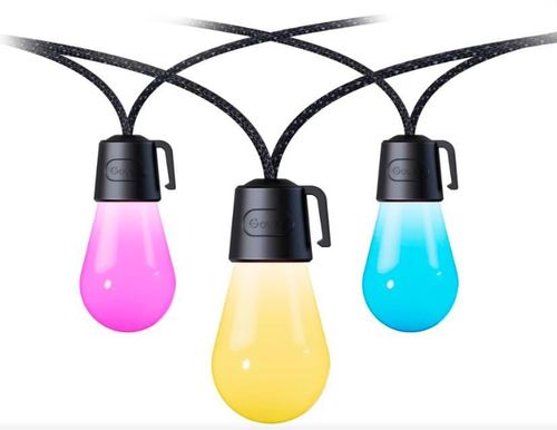 купить Гирлянда Govee RGBIC Outdoor Solar String Lights, 15 Light Bulbs, Wi-Fi + BT в Кишинёве 