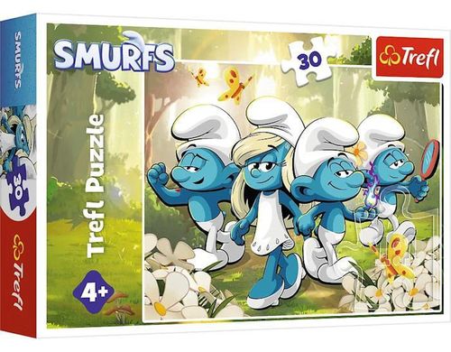 купить Головоломка Trefl 18317 Puzzles 30 Smerfne przygody, IMPS Smerfy The Movie 2025 в Кишинёве 