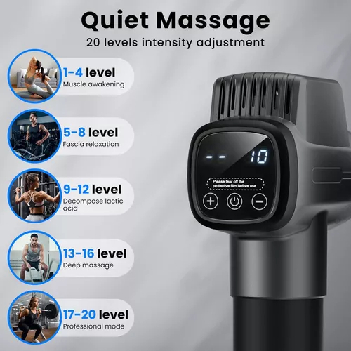 купить Массажер электрический Naipo NPMGUN-006 в Кишинёве 