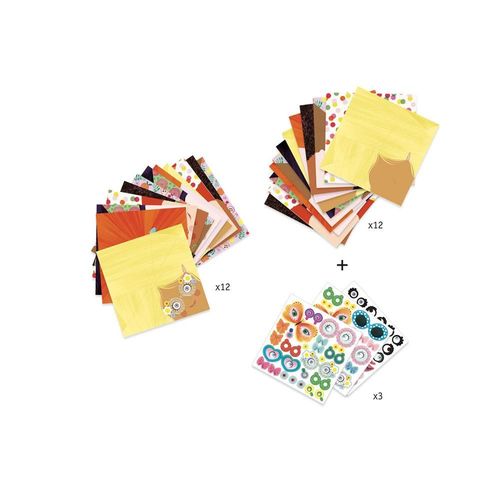 купить Оригами с наклейками "Милые личики" - DJ08757 в Кишинёве 