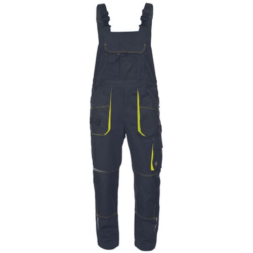 купить Спецодежда Cerva 03530059640XX Полукомбинезон EMERTON STRETCH Серый-Желтый (52) в Кишинёве 