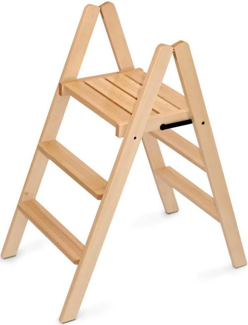 купить Лестница Arredamenti Italia Dorotea, стремянка-табурет, бук, вишневое дерево в Кишинёве 