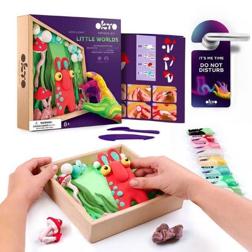 cumpără Set de creație Okto 20031 DIY Set de plastilină ușoară Lumi mici Trol în Chișinău 