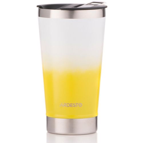 купить Термокружка Ardesto AR2647YL Bright City 470ml в Кишинёве 