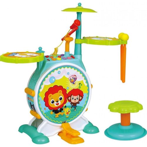 купить Музыкальная игрушка Hola Toys 3130 Барабан с муз и светом в Кишинёве 