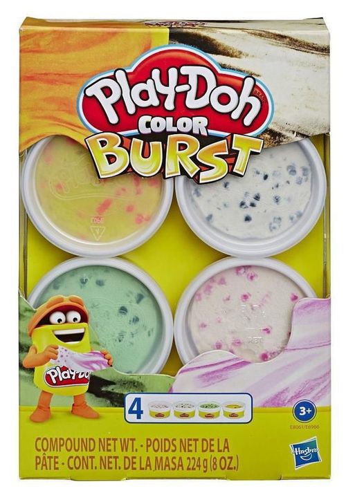 купить Набор для творчества Hasbro E6966 Play-Doh Набор Из 4 Баночек (В Ассорт.) в Кишинёве 