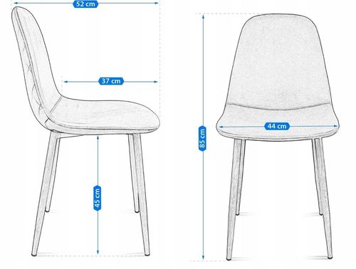 cumpără Scaun Jumi SD-993792 VIGO bluemarin în Chișinău 