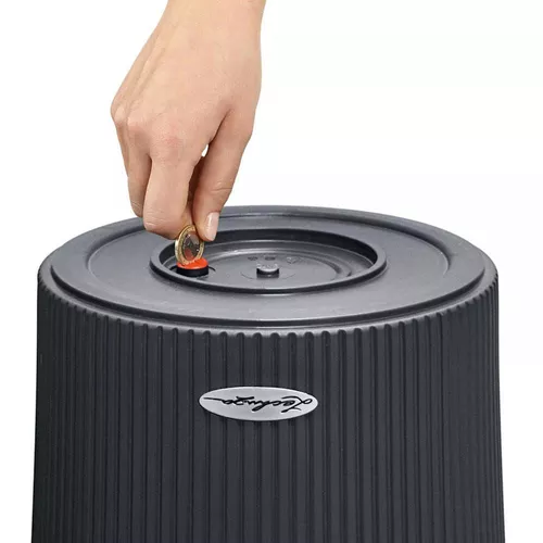 купить Цветочный горшок Lechuza Cilindro Color 23, White в Кишинёве 