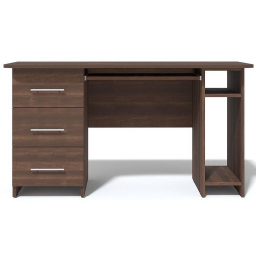 купить Стол компьютерный Fabrik Home СК-11 левый орех тёмный в Кишинёве 