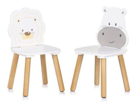 купить Набор детской мебели Chipolino DIWH02450323 hippo and lion в Кишинёве 