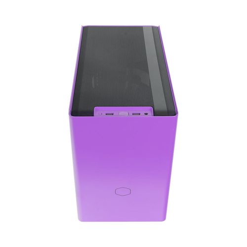 купить Корпус для ПК Cooler Master MCB-NR200P-PCNN-S00 MasterBox NR200P Mini ITX Window Nightshade Purple в Кишинёве 