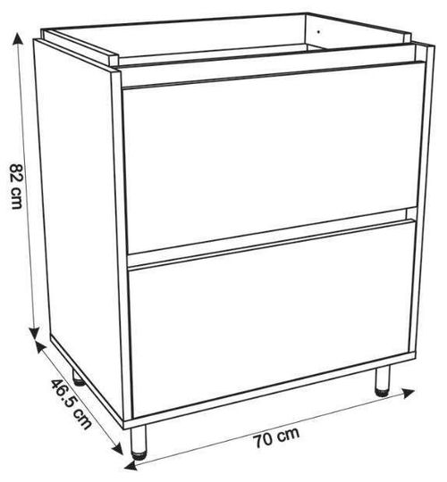 cumpără Dulap pentru lavoar Montebella Set 57.02 700*480 TERRA N Jaguar în Chișinău 