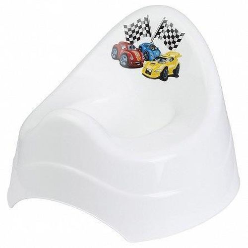 купить Детский горшок Bisk 07770 Oala MasiniI, alb в Кишинёве 