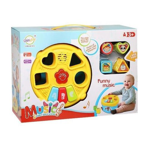 cumpără Sortator New World QF366-030 Sortator Tobă muzicală, galben, 1213D în Chișinău 