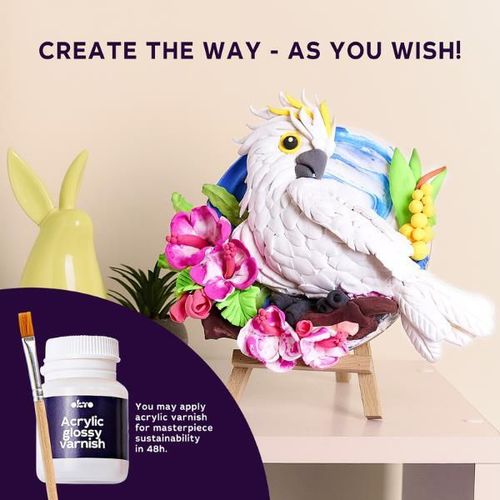 cumpără Set de creație Okto 20044 Set creativ DIY cu plastilină ușoară Cacadu în Chișinău 