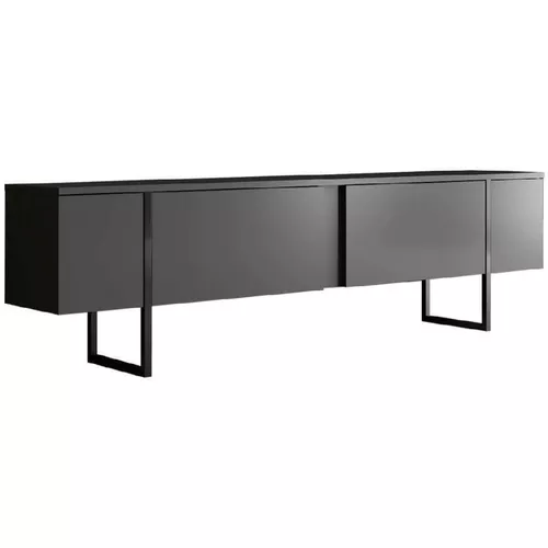 cumpără Comodă TV Hanah Home Luxe Anthracite Black (тумба под ТВ) în Chișinău 