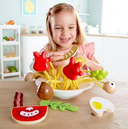 cumpără Bucătărie și veselă de jucărie Hape E3165A SILLY SPAGHETTI în Chișinău 