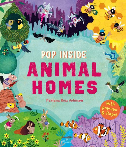 купить Pop Inside: Animal Homes by Ruth Symons & Mariana Ruiz Johnson в Кишинёве 