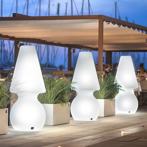 купить Уличный торшер светильник LYXO MY BIG LIGHT with Led light H 1.42m outdoor - wire 3m LA340-L00142-019 included led tube T8 18W 6500K (Уличный торшер со светодиодной подсветкой для улицы - проводной) в Кишинёве 