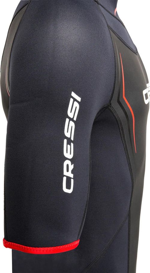 cumpără Accesoriu pentru înot Cressi-Sub Costum neopren ALTUM SHORTY WETSUIT 3mm black/red 2XL/6 (XLV436026) în Chișinău 