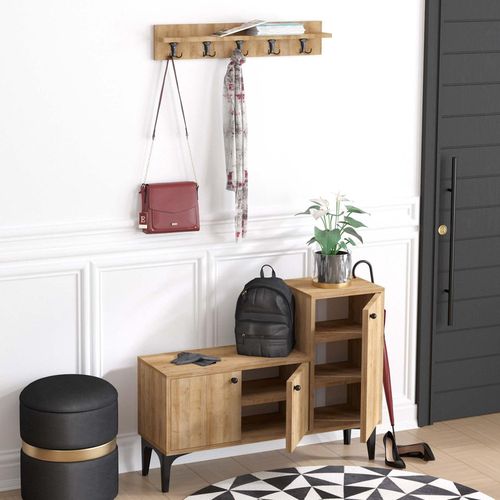 cumpără Mobilă pentru antreu Trendy Simon 100x85x35cm (GTR000947) în Chișinău 