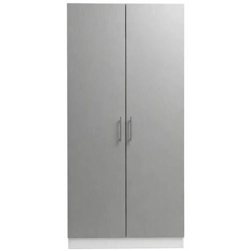 cumpără Dulap Mashtab 12245 FLEXO M4 alb uși gri 1000x530x2200 în Chișinău 
