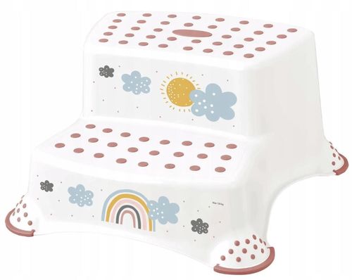 cumpără Înălțător pentru bebeluși Keeeper Rainbow (10031100) White în Chișinău 