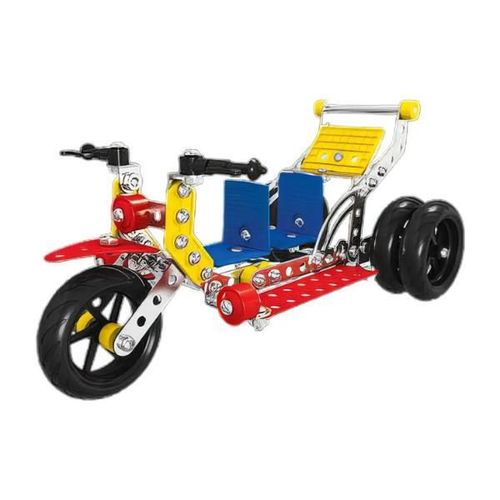 купить Конструктор Essa X638-1 Set de construcție metalic 5în1, Motociclete, 283elem в Кишинёве 