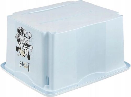 cumpără Cutie depozitare Keeeper Mickey Mouse Cloudy Blue (12237684) 24L для игрушек în Chișinău 
